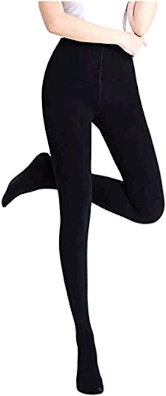 footed fleece lined leggings