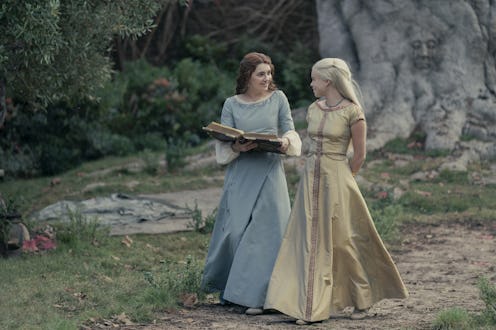 Emily Carey and Milly Alcock in House of the Dragon