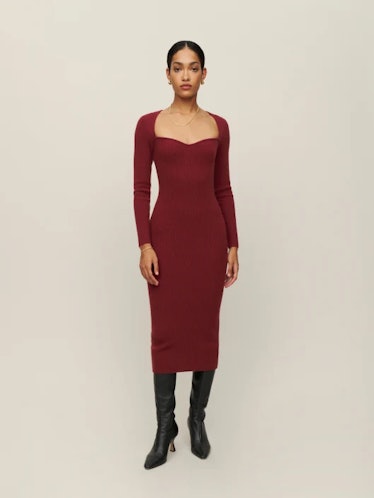 Tenore Cashmere Sweater Dress Reformation