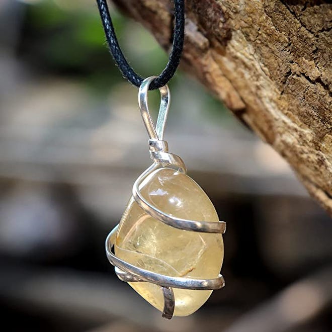 A citrine crystal for confidence can bring wealth, prosperity, and abundance, according to an expert...