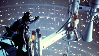 Darth Vader and Luke Skywalker in 'The Empire Strikes Back'