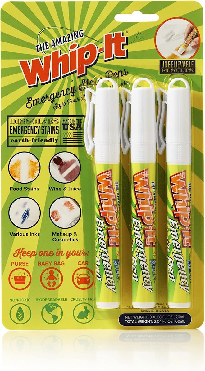 Whip-It Emergency Stain Removing Pens (3-Pack)