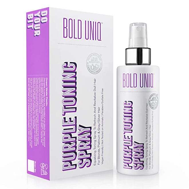 BOLD UNIQ Purple Leave-In Toning Hair Treatment