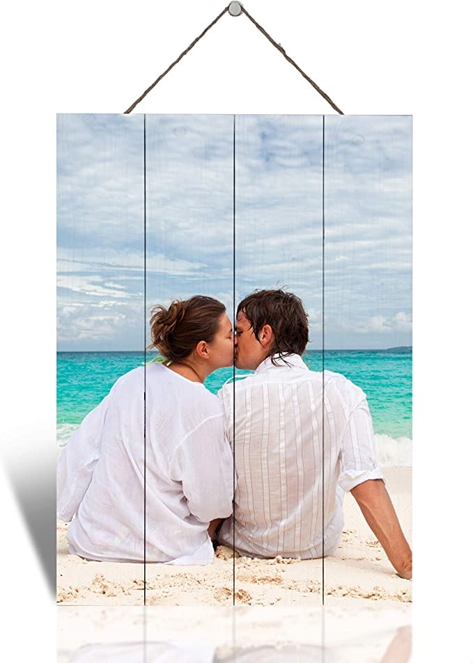 Personalized Photo Print On Wood