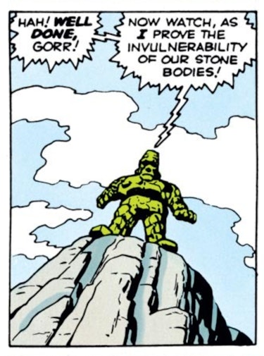 The original Gorr from Journey into Mystery #83, art by Jack Kirby.