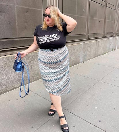 Sarah Chiwaya, fashion blogger and author of Curvily