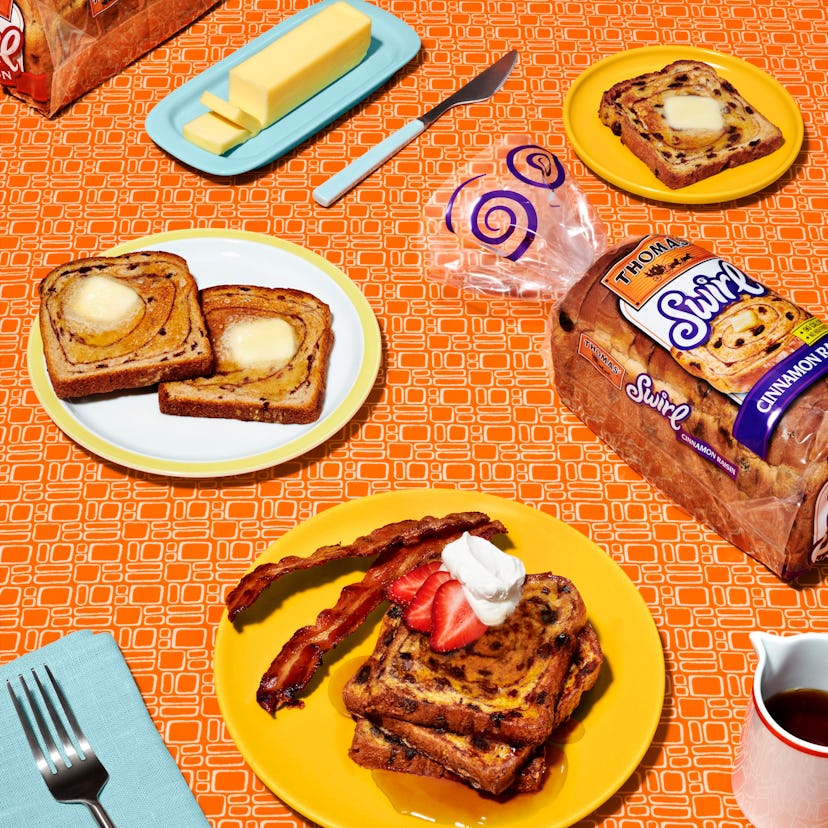 Thomas’ Cinnamon Raisin Swirl Bread
