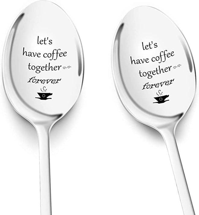 Engraved Coffee Spoons