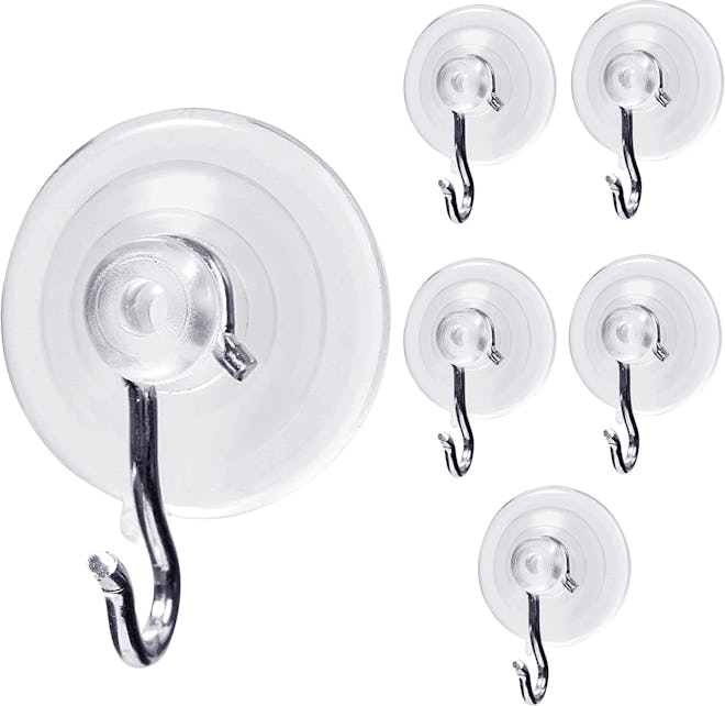 Holiday Joy Suction Cup Hooks (6-Pack)