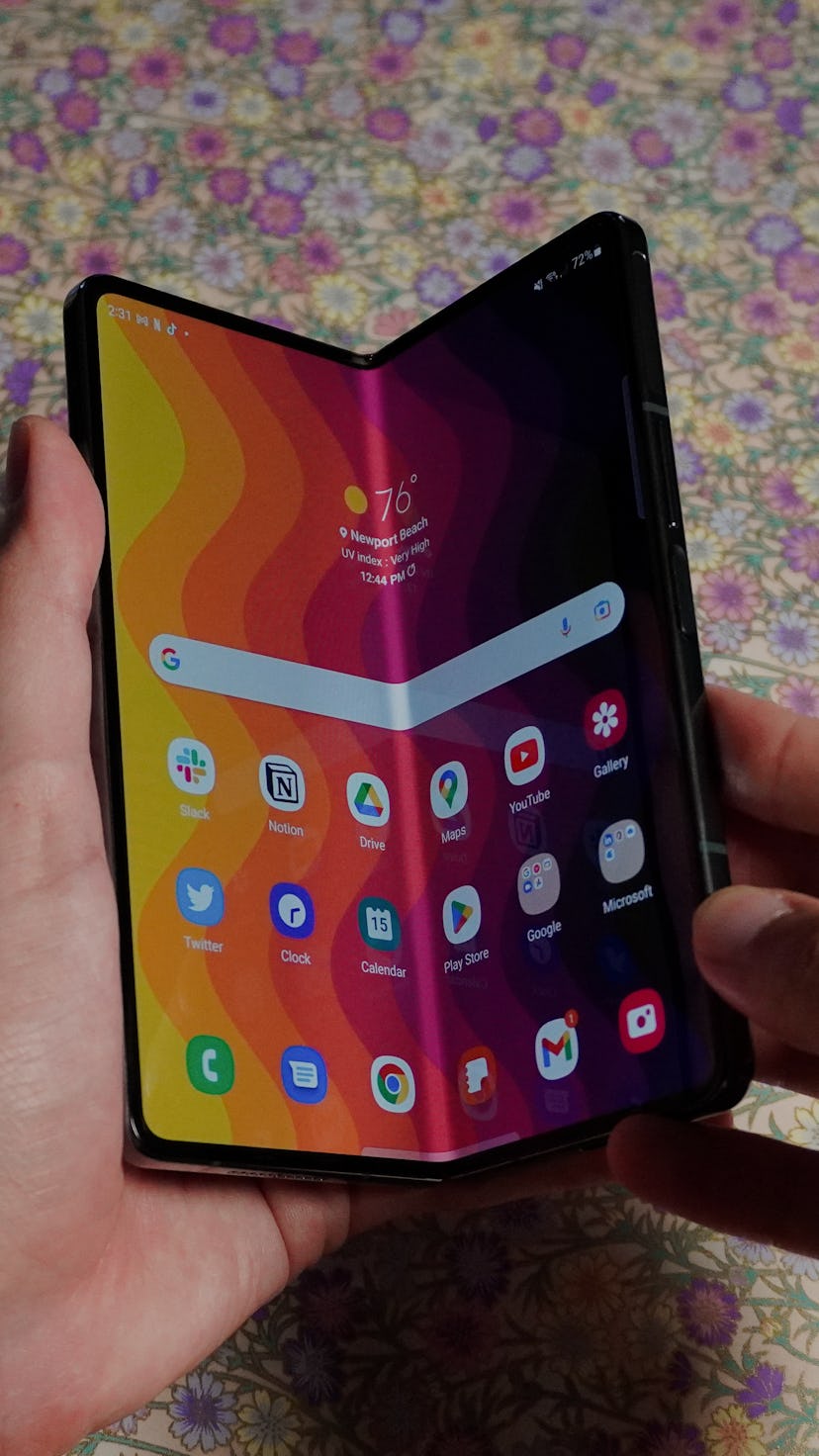 The Galaxy Z Fold 4 is refined — and stalled