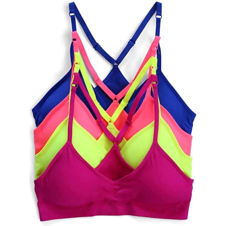 Kalon Racerback Sports Bralette (4-Pack)