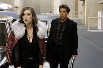 Winona Ryder and Al Pacino in 2002's Simone. 