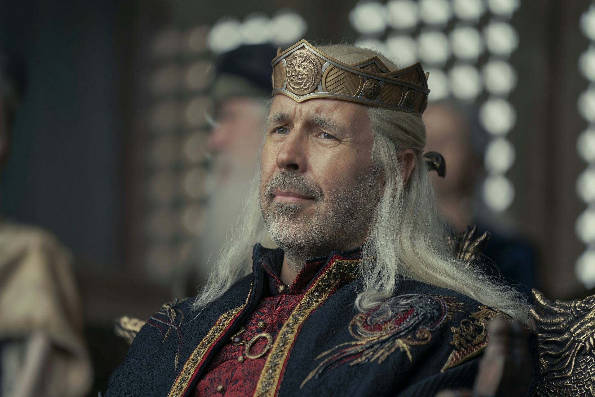 Paddy Considine as Viserys I in House of the Dragon