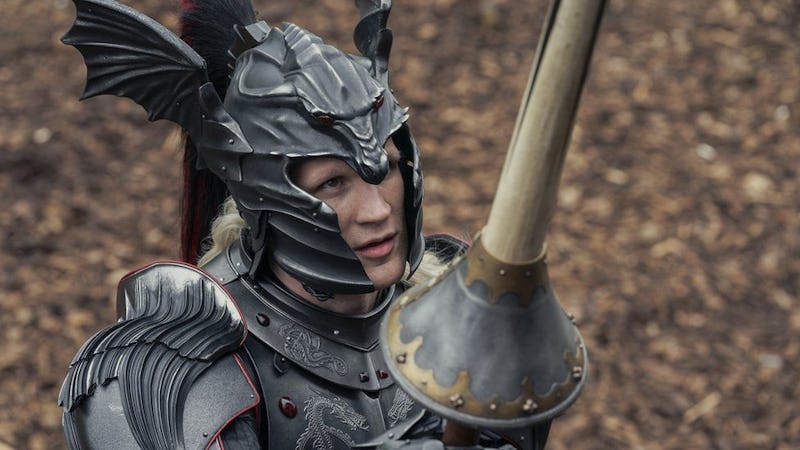 'House Of The Dragon' still featuring actor Matt Smith