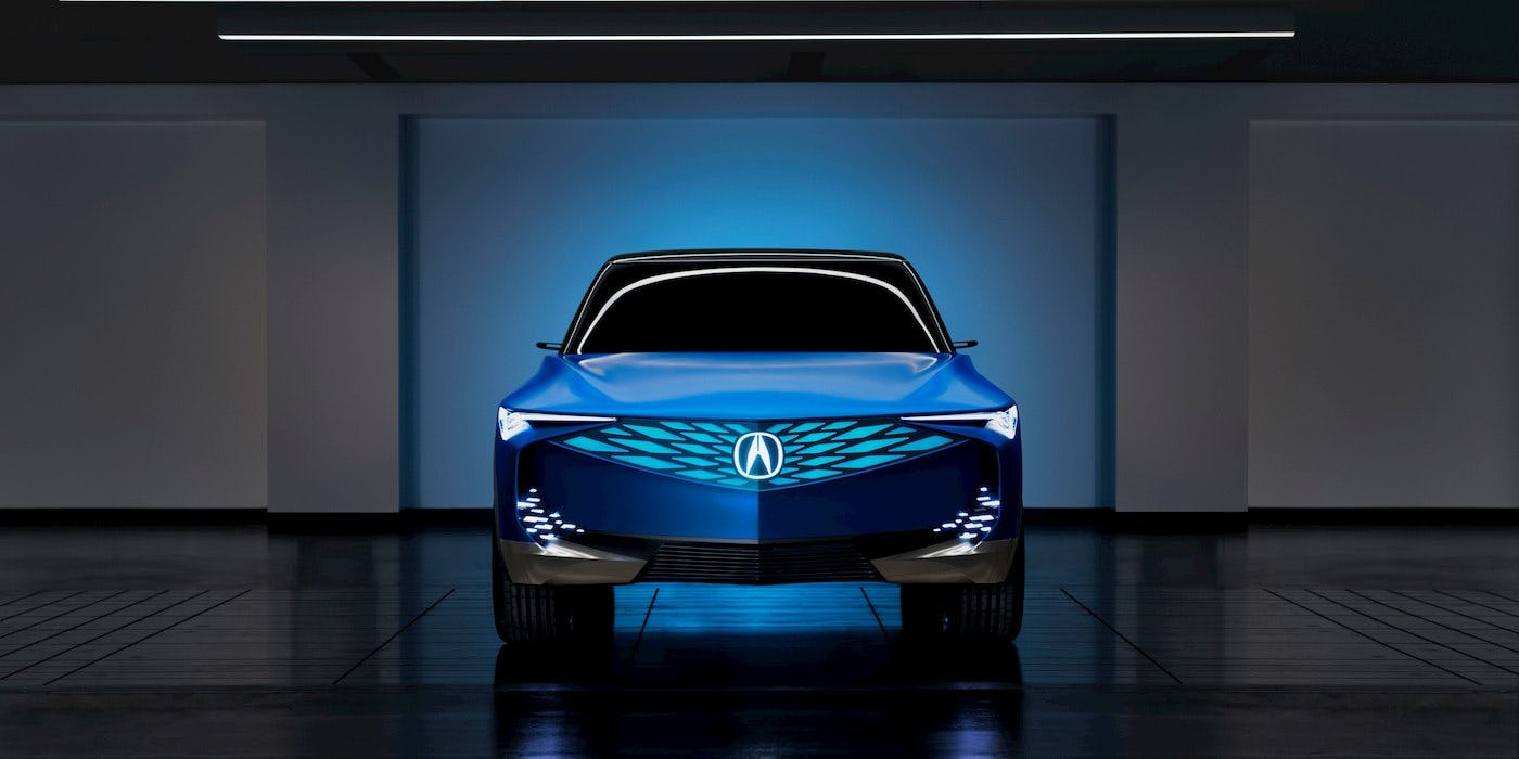 Acura's first EV is a curvy SUV concept slated to launch in 2024