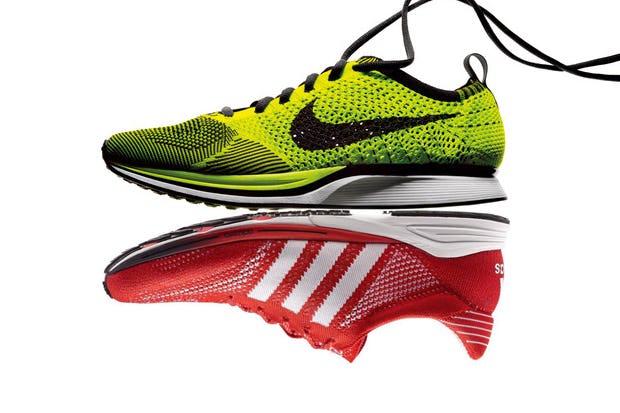 Nike and Adidas settle a lawsuit over Flyknit technology