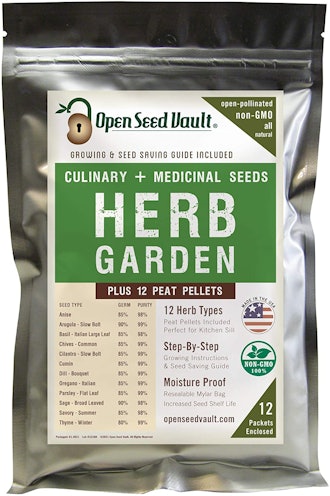 Open Seed Vault Herb Garden Seeds