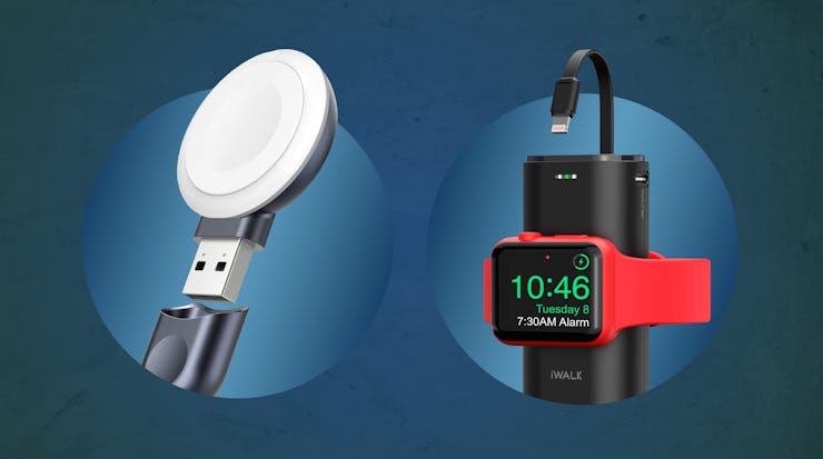 Anker Portable Magnetic Charger and the iWALK Portable Apple Watch Charger