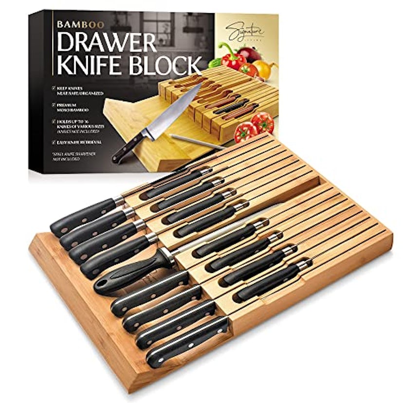 Signature Living Knife Drawer Organizer Insert