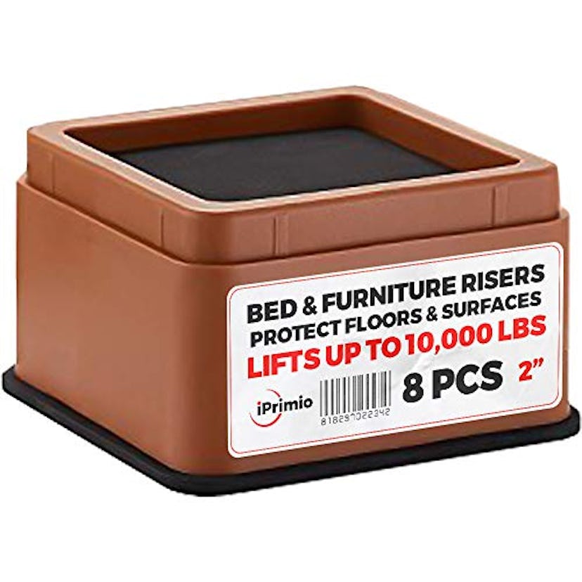 iPrimio Bed and Furniture Risers (8-Pack)
