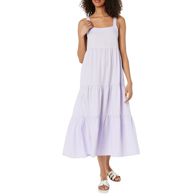 The Drop Britt Tiered Maxi Tent Dress