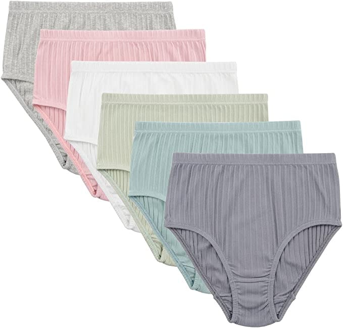 KNITLORD High Waisted Briefs (6-Pack)