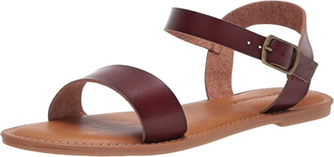 Amazon Essentials Women&rsquo;s Two Strap Buckle Sandal