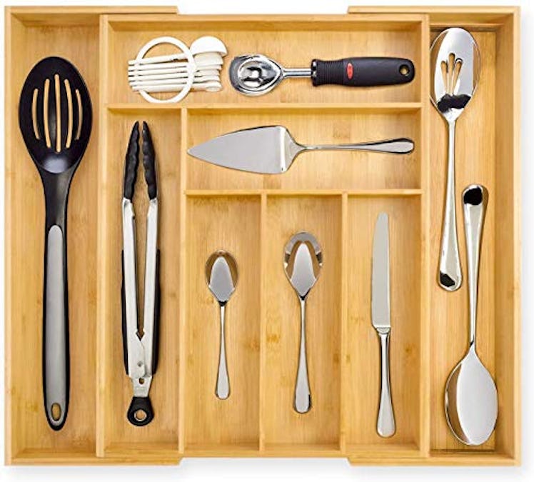 Dynamic Gear Premium Bamboo Drawer Organize