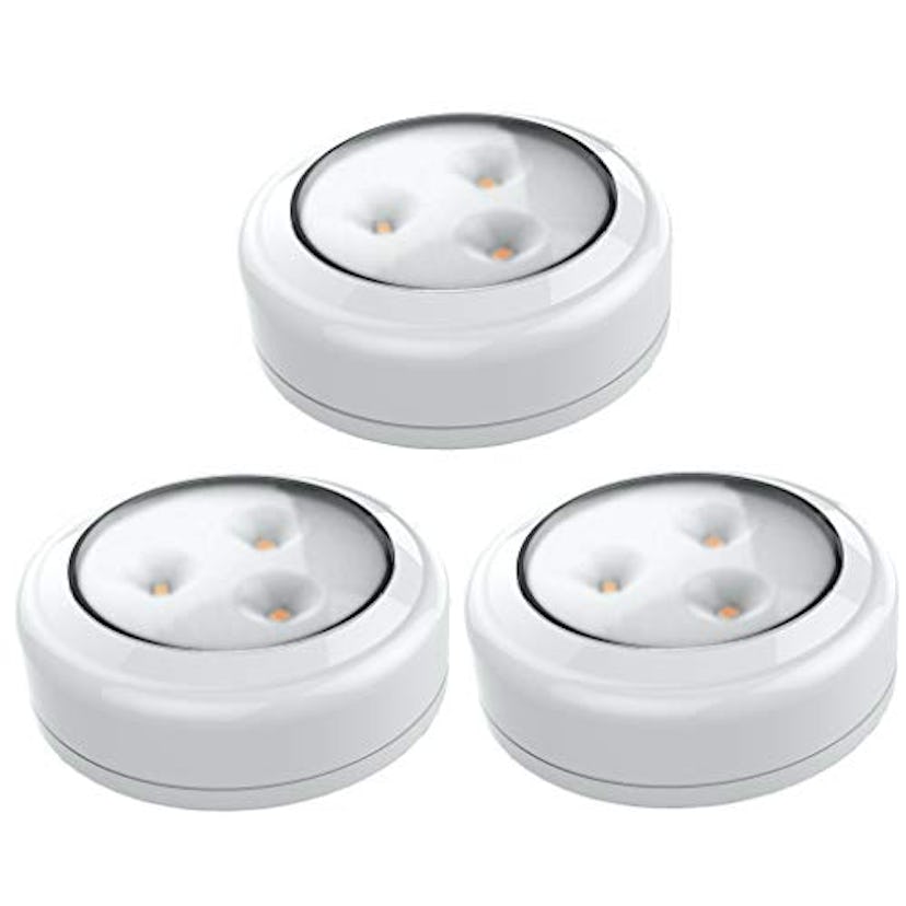 Brilliant Evolution Wireless LED Puck Light (3 Pack)