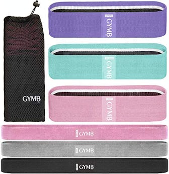 Gymbee Resistance Bands Set (6-Pack)