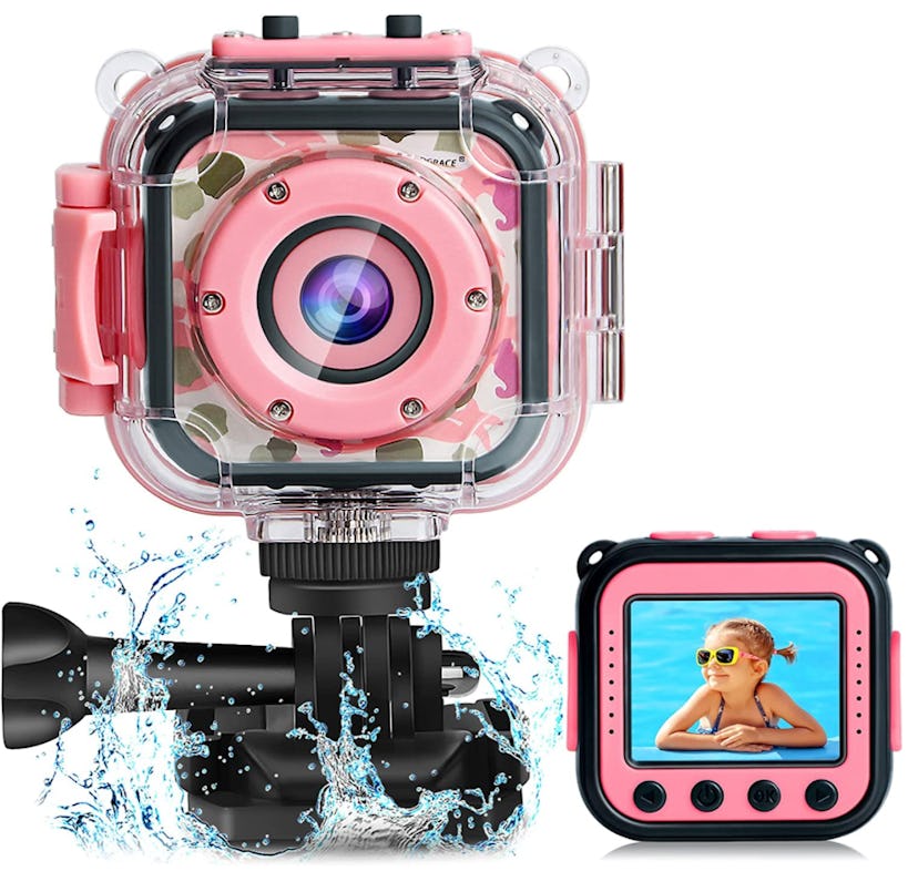 PROGRACE Waterproof Digital Video Children's Camera