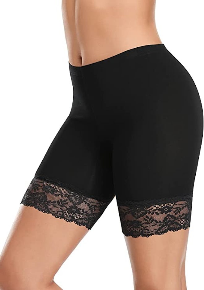 DERCA Mid-Thigh Lace Boyshort Panties