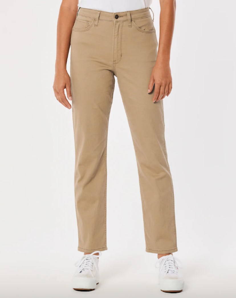 ULTRA HIGH-RISE MOM PANTS