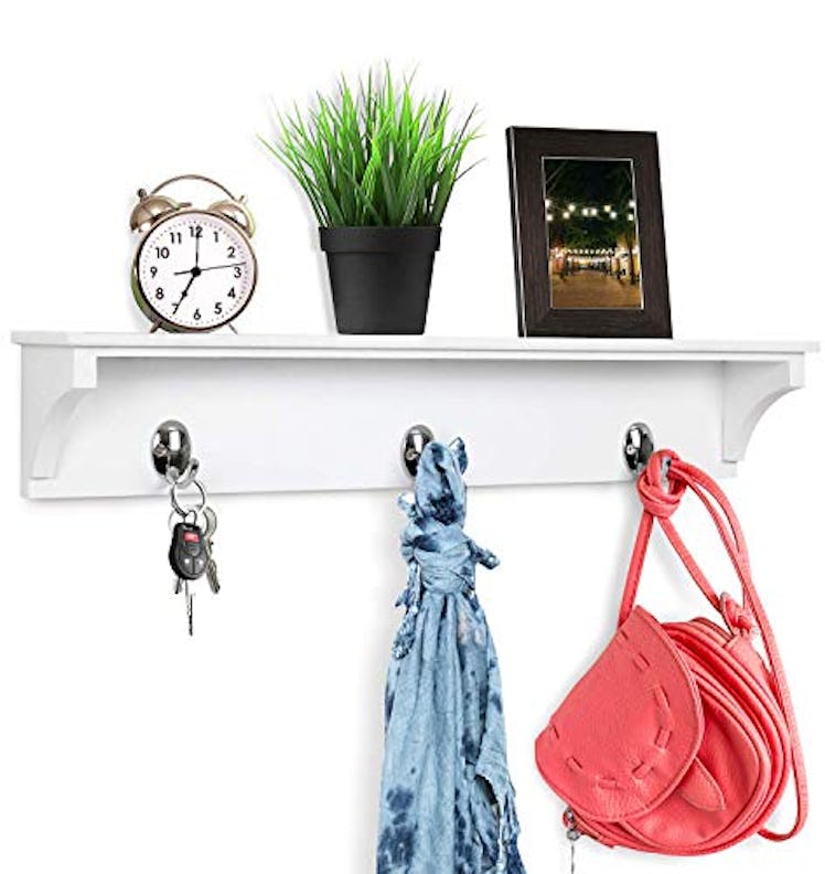 Greenco Entryway Wall Mounted Floating Shelf