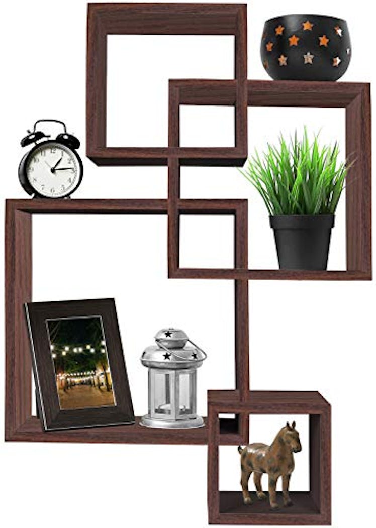 Greenco Floating Wall Mount Shelves 