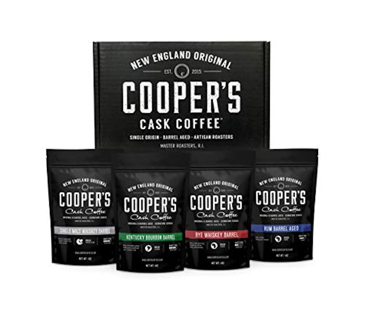 Cooper's Cask Coffee Whole Bean Set (Set of 4)