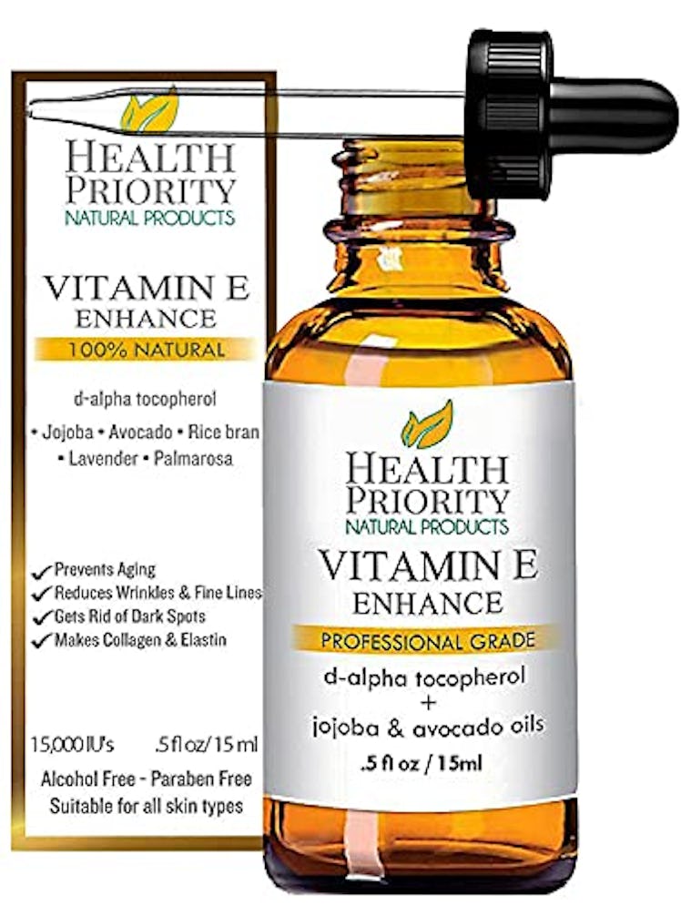 Health Priority Natural Products Organic Vitamin E Oil