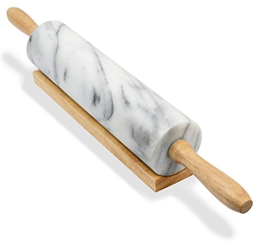 Greenco Hand Crafted Rolling Pin Marble, 1-Pack