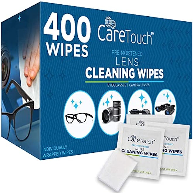 Care Touch Lens Wipes (400-Pack)