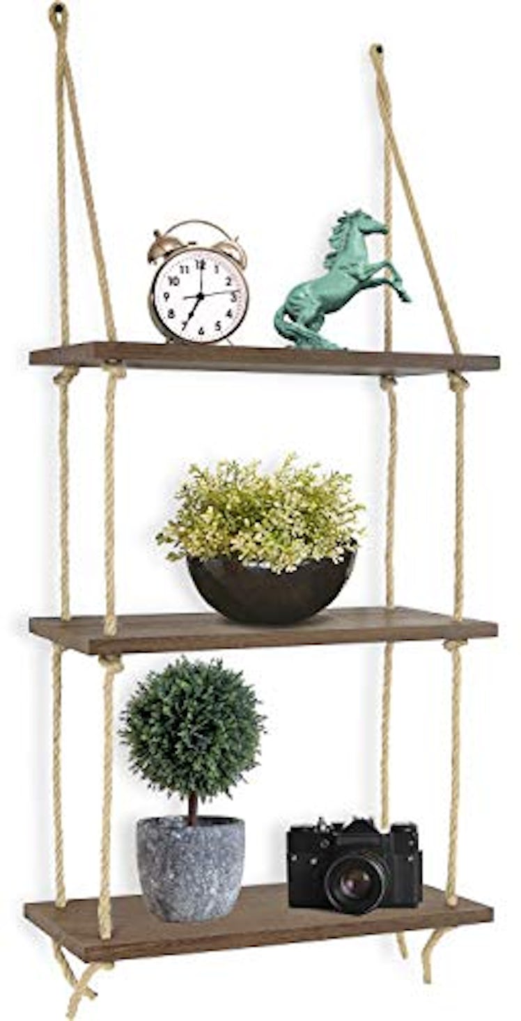Greenco Wall Hanging Floating Shelves