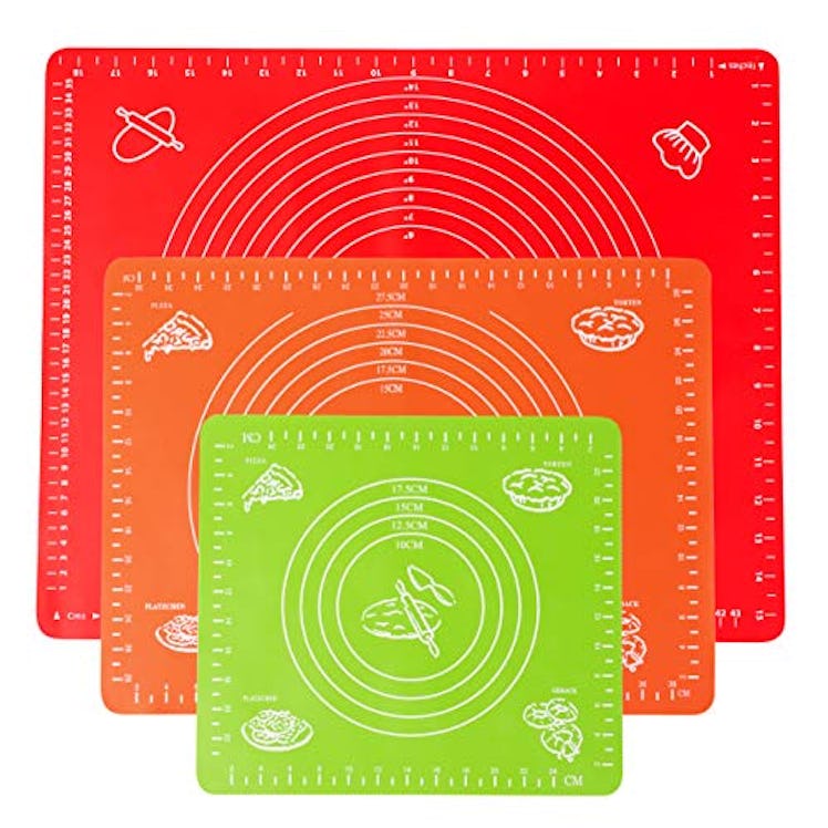 Popco Silicone Baking Mats (3-Pack)