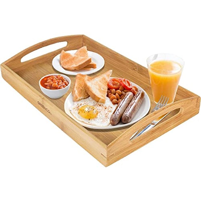 Greenco Bamboo Serving Tray