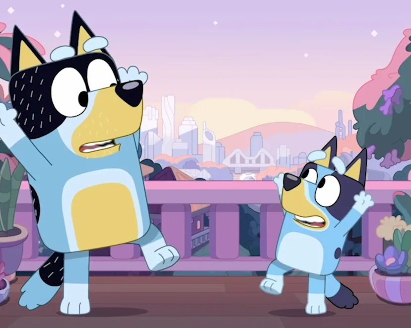 "Bluey" is streaming on Disney+.