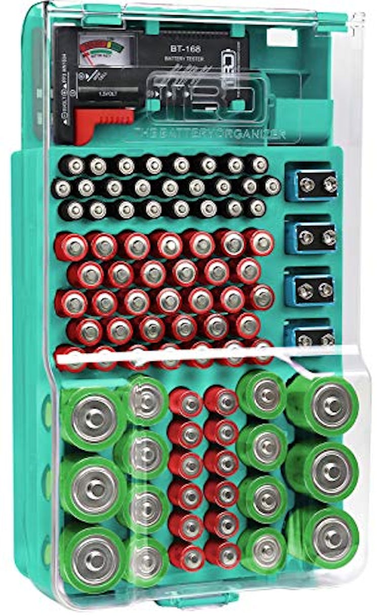 The Battery Organizer Storage Case