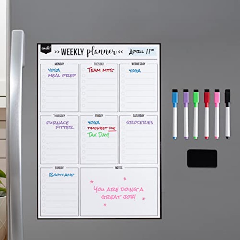 cinch! Magnetic Dry Erase Weekly Planner