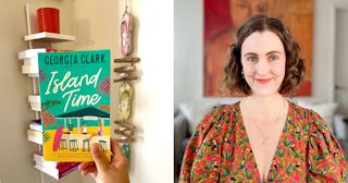 Scary Mommy interviews rom-com author Georgia Clark about her newest novel, 'Island Time.'