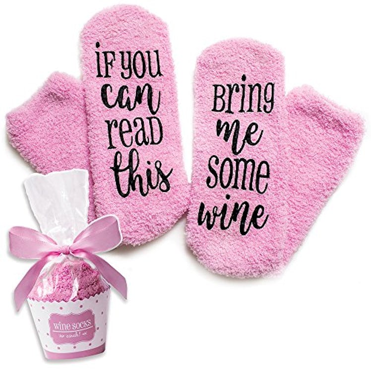 cinch! Funny Socks with Cupcake Packaging