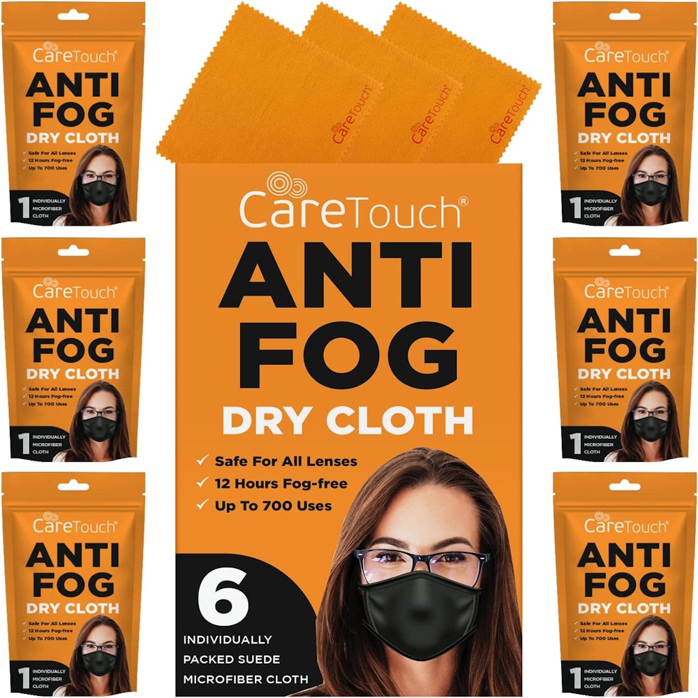 Care Touch Anti-Fog Dry Cloth (6-Pack)