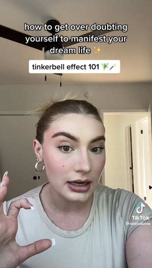 How to use the TikTok-viral Tinkerbell Effect manifestation technique.