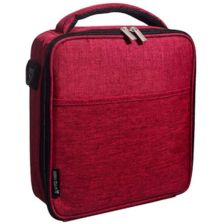 Crimson Red Lunch Bag